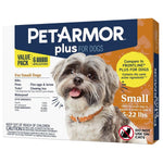 PetArmor Plus Flea and Tick Topical Treatment for Small Dogs 4-22 lbs, 3 count-Dog-PetArmor-PetPhenom