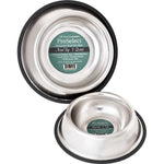 PetEdge No-Tip Non-Skid Stainless Steel Bowl 16 oz 5" x 5" x 2"-Dog-PetEdge-PetPhenom