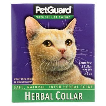 PetGuard Herbal Collar For Cats - 1 Collar-Cat-Petguard-PetPhenom