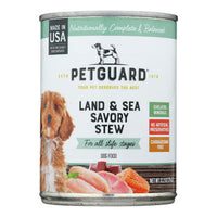 Petguard - Adlt Dog Lnd&sea Sav Stew - Case of 12 - 13.2 OZ-Dog-Petguard-PetPhenom