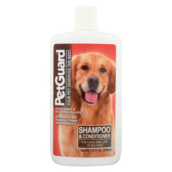 Petguard Cat & Dog Shampoo & Conditioner - 1 Each - 12 FZ-Dog-Petguard-PetPhenom