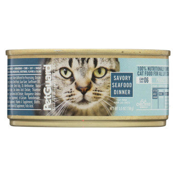 Petguard Cat Food - Savory Seafood Dinner - Case of 24 - 5.5 oz.-Cat-Petguard-PetPhenom