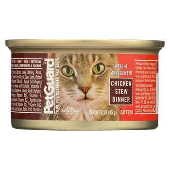 Petguard Cats Food - Chicken Stew Dinner - Case of 24 - 3 oz.-Cat-Petguard-PetPhenom