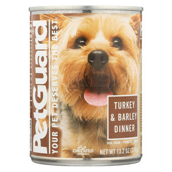 Petguard Dog Foods - Turkey and Barley - Case of 12 - 13.2 oz.-Dog-Petguard-PetPhenom
