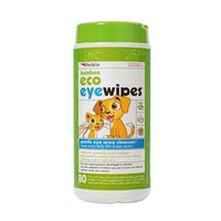 Petkin Bamboo Eco Eyewipes 80 count-Dog-Petkin-PetPhenom