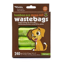 Petkin Bamboo Eco Mega-Roll Waste Bags - 240 count-Dog-Petkin-PetPhenom