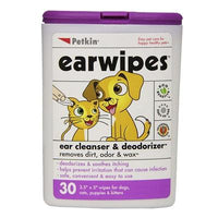 Petkin Earwipes 30 count-Dog-Petkin-PetPhenom