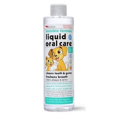 Petkin Pet Liquid Oral Care 8 oz-Dog-Petkin-PetPhenom