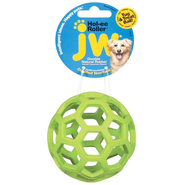 Petmate JW Hol-Ee Roller Dog Toy Small Assorted 3" x 3" x 6"-Dog-Petmate-PetPhenom