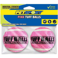 Petsport Tuff Ball Dog Toy Pink, 2 count-Dog-Petsport USA-PetPhenom