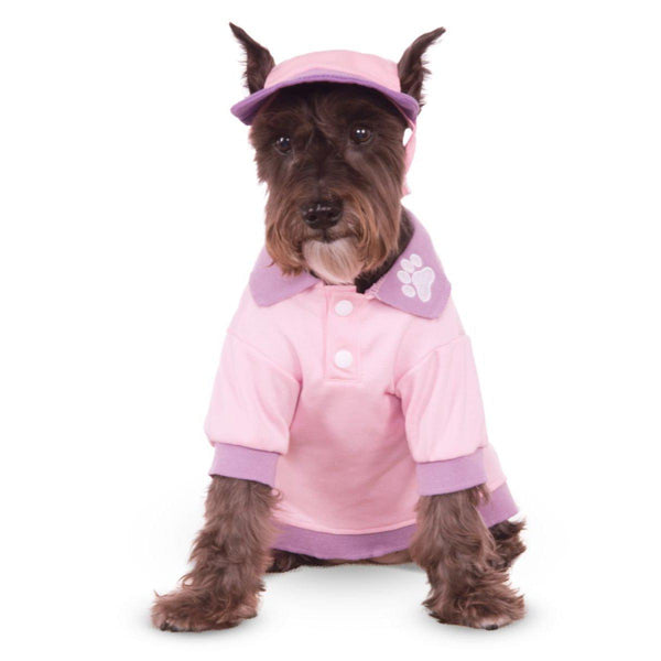 Pink Polo Shirt-Costumes-Rubies-XS-PetPhenom