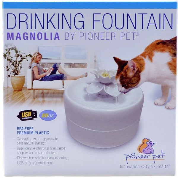 Pioneer Pet Magnolia Shape Fountain, 1 count-Dog-Pioneer Pet-PetPhenom