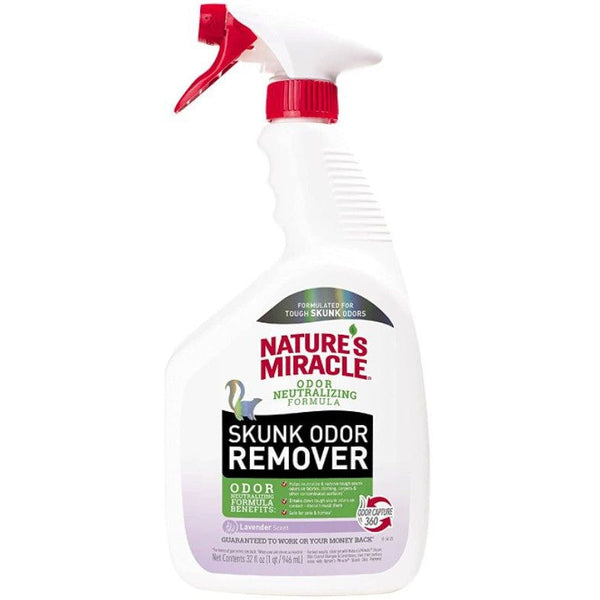 Pioneer Pet Nature's Miracle Skunk Odor Remover Lavender Scent, 32 oz-Dog-Pioneer Pet-PetPhenom