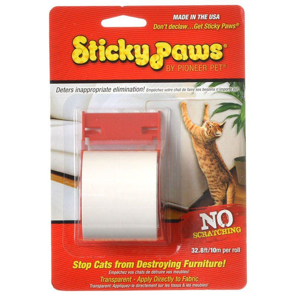 Pioneer Sticky Paws on a Roll, 32.8' Roll-Cat-Pioneer Pet-PetPhenom