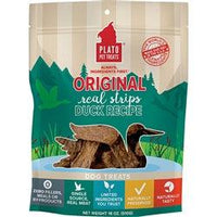 Plato Dog Strips Duck 18oz-Dog-Plato-PetPhenom