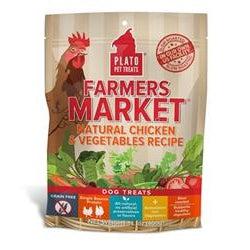 Plato Farmers Market Real Strips Chicken/Veg 14.1 oz.-Dog-Plato-PetPhenom