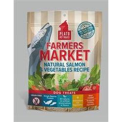 Plato Farmers Market Real Strips Salmon/Veg 4 oz.-Dog-Plato-PetPhenom