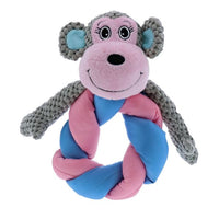 Play 365 Braided Ring Band - Small - Monkey-Dog-Play 365-PetPhenom