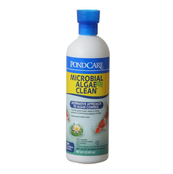PondCare Microbial Algae Clean, 16 oz (Treats 4,800 Gallons)-Fish-Pond Care-PetPhenom