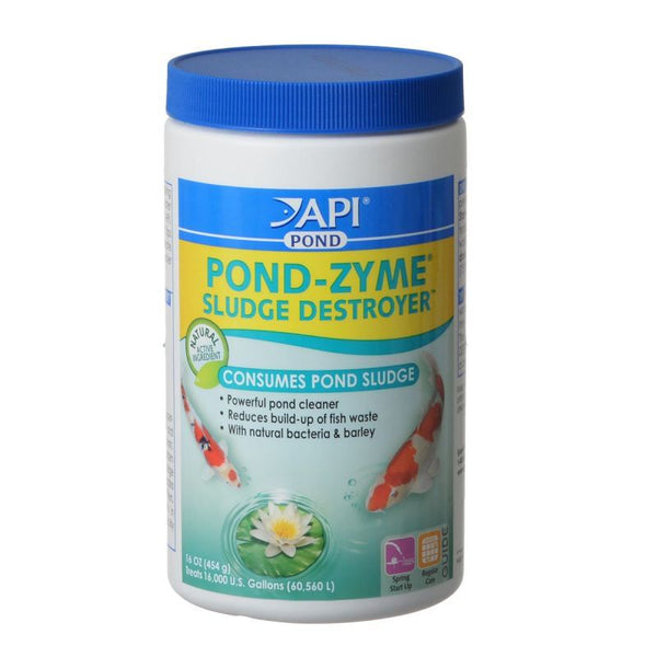 PondCare Pond Zyme with Barley Heavy Duty Pond Cleaner, 1lb (Treats 16,000 Gallons)-Fish-Pond Care-PetPhenom