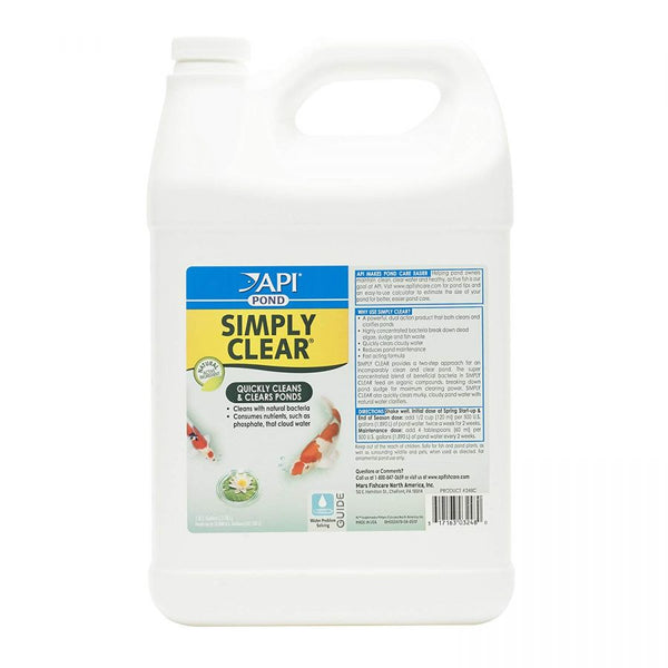 PondCare Simply-Clear Pond Clarifier, 1 Gallon (Treats up to 32,000 Gallons)-Fish-Pond Care-PetPhenom