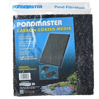 Pondmaster Carbon Coated Media, 11.5" Long x 11.5" Wide (1 Pack)-Fish-Pondmaster-PetPhenom