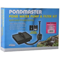 Pondmaster Garden Pond Filter System Kit, Model 1250 - 250 GPH (Up to 600 Gallons)-Fish-Pondmaster-PetPhenom