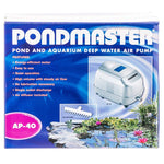 Pondmaster Pond & Aquarium Deep Water Air Pump, AP 40 (5,000 Gallons - 2,900 Cubic Inches per Minute)-Fish-Pondmaster-PetPhenom
