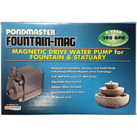 Pondmaster Pond-Mag Magnetic Drive Utility Pond Pump, Model 1.9 (190 GPH)-Fish-Pondmaster-PetPhenom