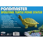 Pondmaster Resin Turtle Spitter, 9"L x 3.6"W x 5.6"H-Fish-Pondmaster-PetPhenom