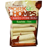 Pork Chomps Baked Pork Rolls Dog Treats - Large, 18 count-Dog-Scott Pet-PetPhenom