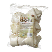 Pork Chomps Knotz Knotted Pork Chew - Baked, Large - 6 Count - (6"-7" Chews)-Dog-Scott Pet-PetPhenom