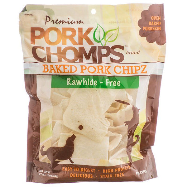 Pork Chomps Premium Baked Pork Chipz, 12 oz-Dog-Scott Pet-PetPhenom