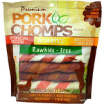 Pork Chomps Twist Dog Treats Assorted Flavors, 12 count-Dog-Pork Chomps-PetPhenom