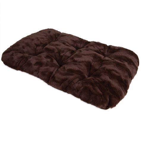 Precision Pet Cozy Comforter Kennel Mat - Brown, Size 3000 (29" x 18")-Dog-Precision Pet-PetPhenom