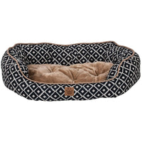 Precision Pet Ikat Snoozzy Daydream Pet Bed Navy, 32" x 25"-Cat-Precision Pet-PetPhenom