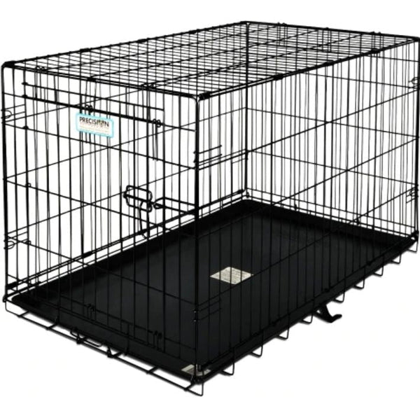 Precision Pet Pro Value by Great Crate - 1 Door Crate - Black, Model 2000 (24"L x 18"W x 19"H) For Dogs up to 25 lbs-Dog-Precision Pet-PetPhenom