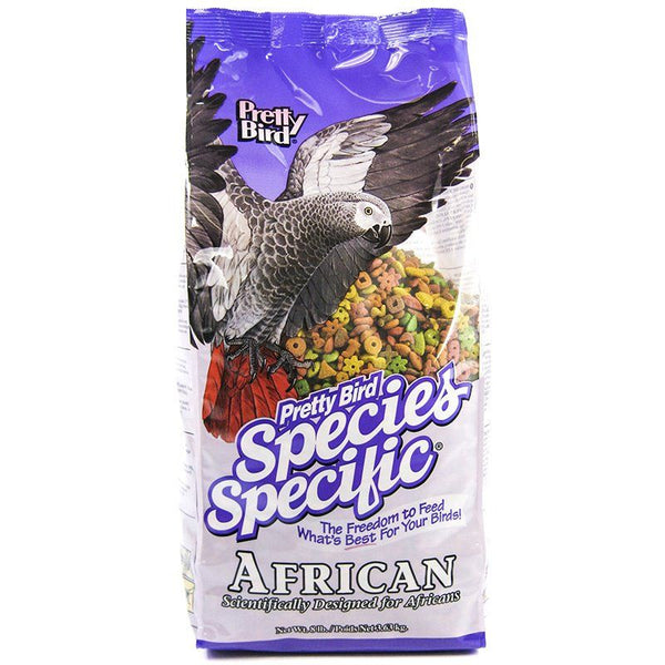 Pretty Bird Species Specific African Grey Food, 8 lbs-Bird-Pretty Pets-PetPhenom