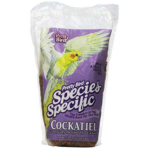 Pretty Pets Species Specific Cockatiel Food, 3 lb-Bird-Pretty Pets-PetPhenom