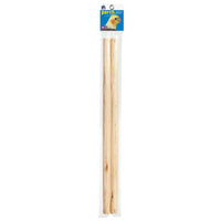 Prevue Birdie Basics Perch - Medium Birds, 19"L x 3/4"W - 2 Pack-Bird-Prevue Pet Products-PetPhenom