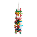 Prevue Bodacious Bites Tower Bird Toy, 1 Pack - (6"L x 6"W x 21"H)-Bird-Prevue Pet Products-PetPhenom