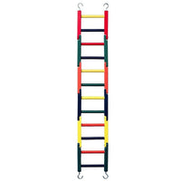 Prevue Carpenter Creations Hardwood Bendable 6 Section Ladder , 24"-Bird-Prevue Pet Products-PetPhenom