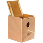 Prevue Hardwood Lovebird Nest Box, 1 count-Bird-Prevue-PetPhenom