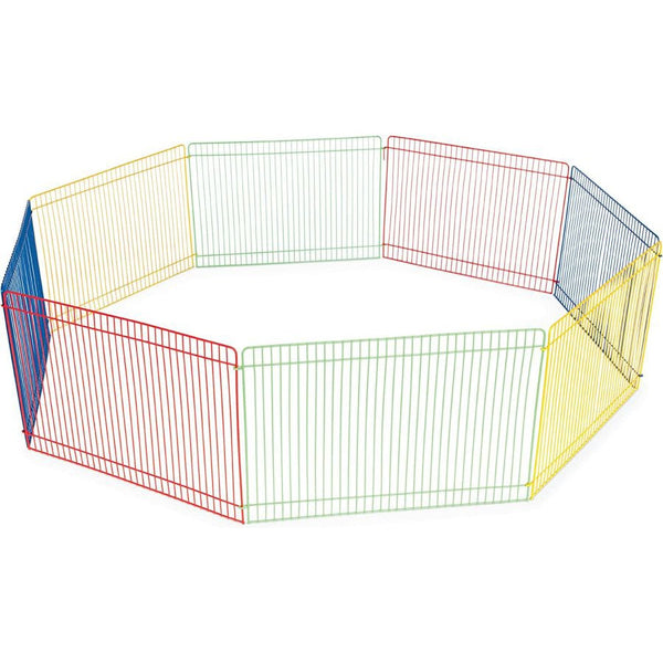 Prevue Multi-Color Small Pet Playpen for Small Pets-Small Pet-Prevue Pet Products-PetPhenom