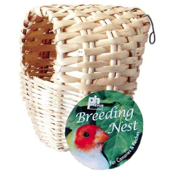 Prevue Parakeet All Natural Fiber Covered Bamboo Nest, 1 count-Bird-Prevue Pet Products-PetPhenom