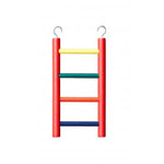 Prevue Pet Products 4-rung Multi-color Wood Bird Ladder-Bird-Prevue Pet Products-PetPhenom