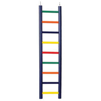 Prevue Pet Products 9-rung Multi-color Wood Bird Ladder-Bird-Prevue Pet Products-PetPhenom