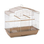 Prevue Pet Products Cockatiel Flight Bird Cage-Brown/White-Bird-Prevue Pet Products-PetPhenom