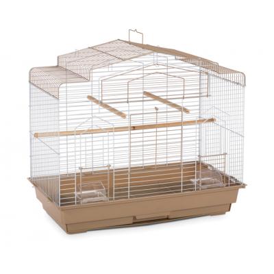 Prevue Pet Products Cockatiel Flight Bird Cage-Brown/White-Bird-Prevue Pet Products-PetPhenom