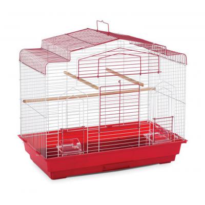 Prevue Pet Products Cockatiel Flight Bird Cage-Red/White-Bird-Prevue Pet Products-PetPhenom